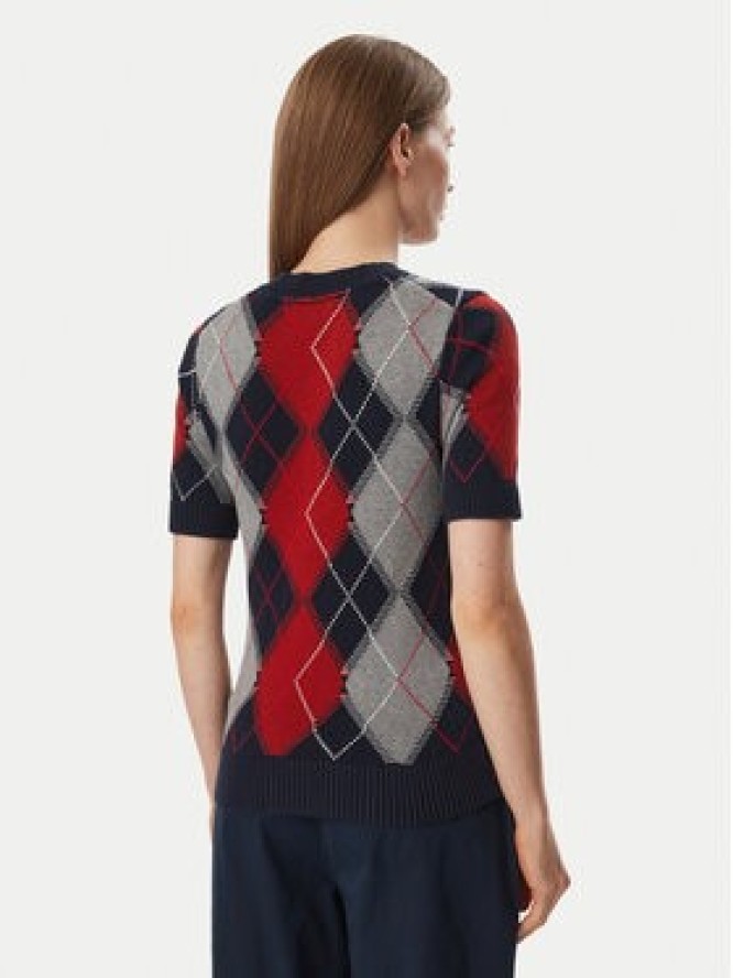 Tommy Hilfiger Sweter WW0WW52313 Kolorowy Regular Fit