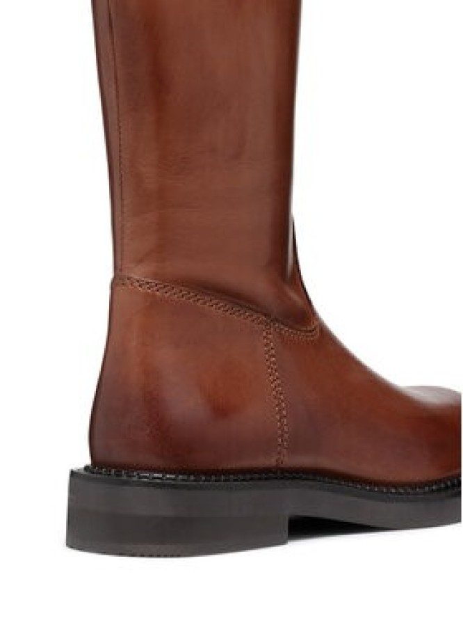 Geox Oficerki D Serilda D46WYA 00043 C6002 Brązowy