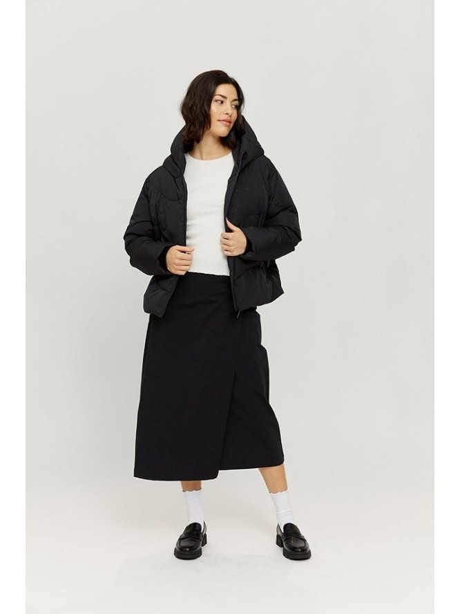 MAZINE Kurtka pikowana "Dana" w kolorze czarnym rozmiar: XL