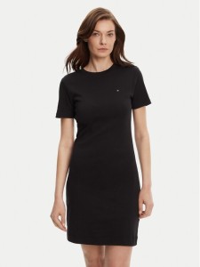 Tommy Hilfiger Sukienka codzienna New Cody WW0WW42721 Czarny Slim Fit