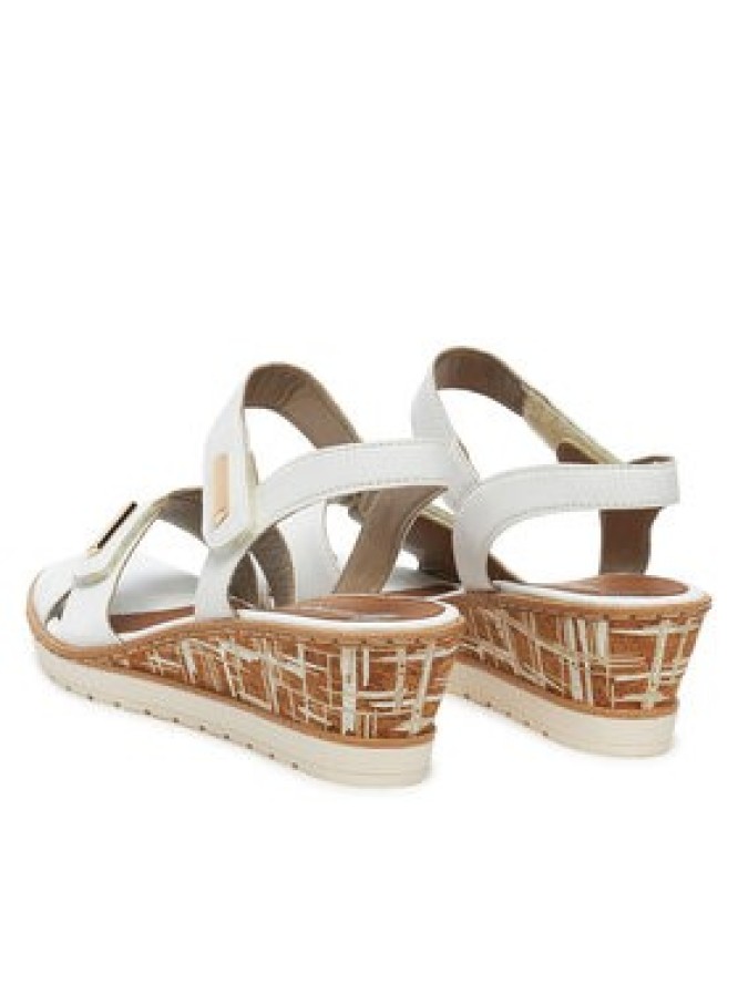 Remonte Sandały R6266-80 Biały