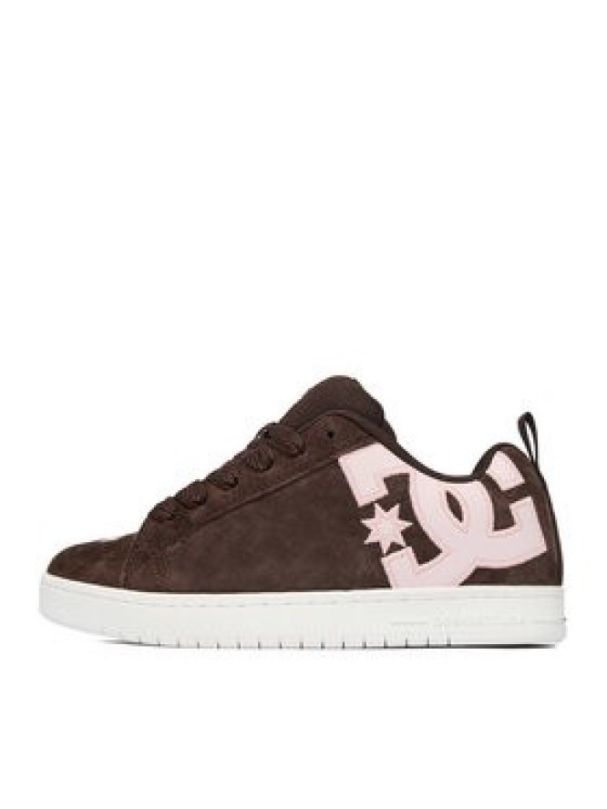 DC Shoes Sneakersy CEOWB-V5-10118 Brązowy jasny