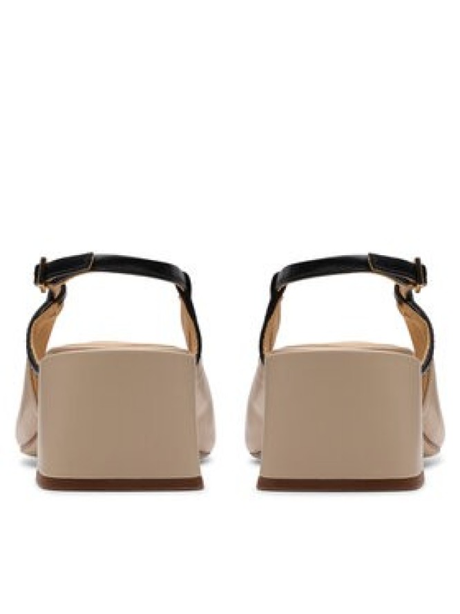 Clarks Czółenka Nyta45 Sling 26181321 Beżowy