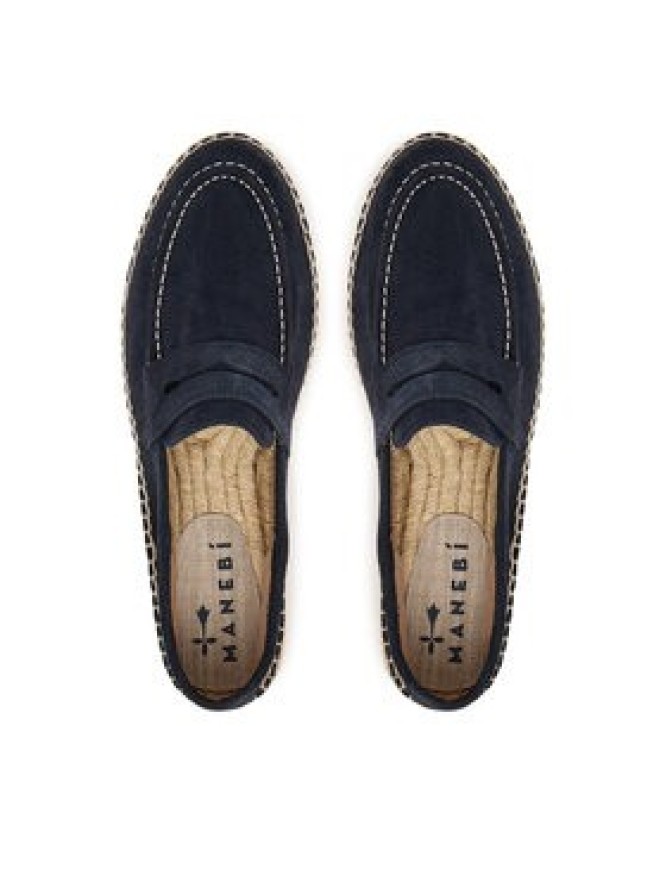 Manebi Espadryle Hamptons K 1.5 LW Granatowy