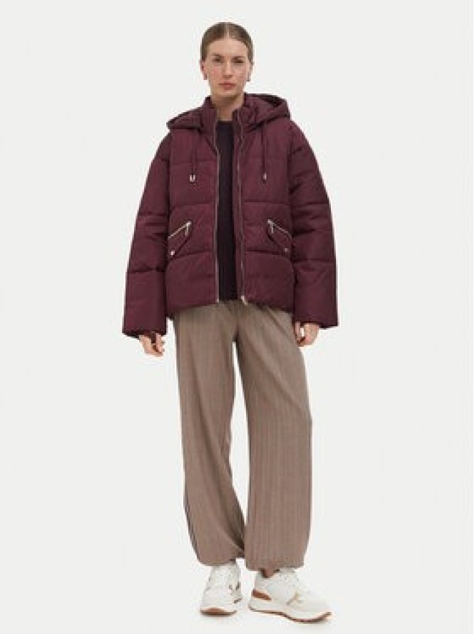Liu Jo Kurtka zimowa TF6006 TS62A Bordowy Regular Fit