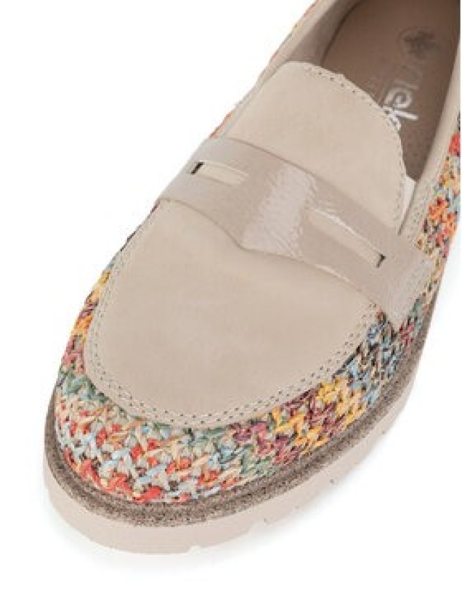 Rieker Mokasyny 45562-90 Kolorowy