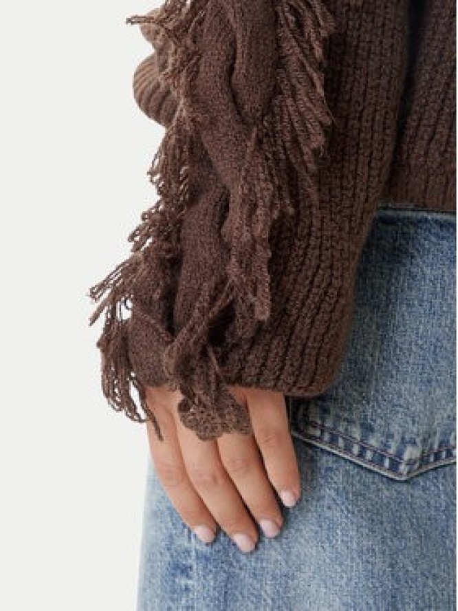 ONLY Sweter Molly 15363467 Brązowy Regular Fit