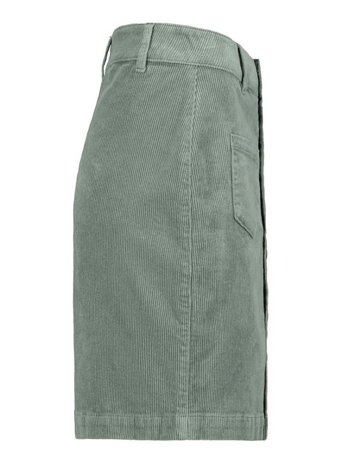 Eight2Nine Spódnica sztruksowa w kolorze zielonym rozmiar: M