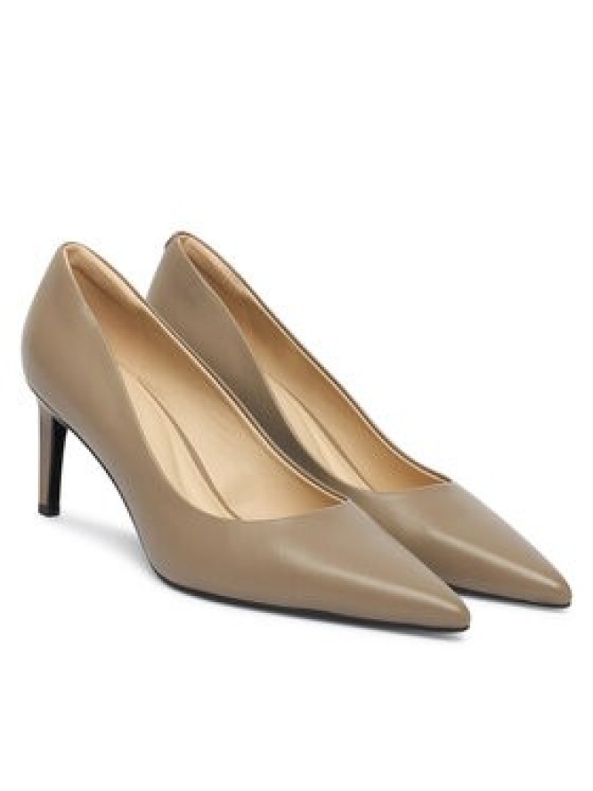 Calvin Klein Szpilki Ess Stiletto 70 HW0HW02607 Beżowy