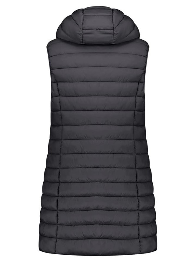 Geographical Norway Kamizelka pikowana "Vatikolor" w kolorze czarnym rozmiar: XXL