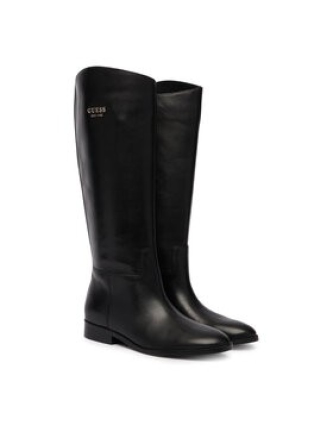 Guess Kozaki FLFNAU LEA11 Czarny