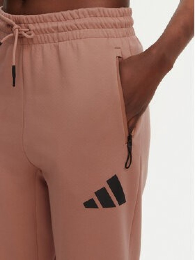 adidas Spodnie dresowe Z.N.E. JD5995 Różowy Regular Fit