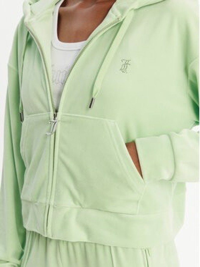Juicy Couture Bluza Iccle JCWAS126304 Zielony Oversize