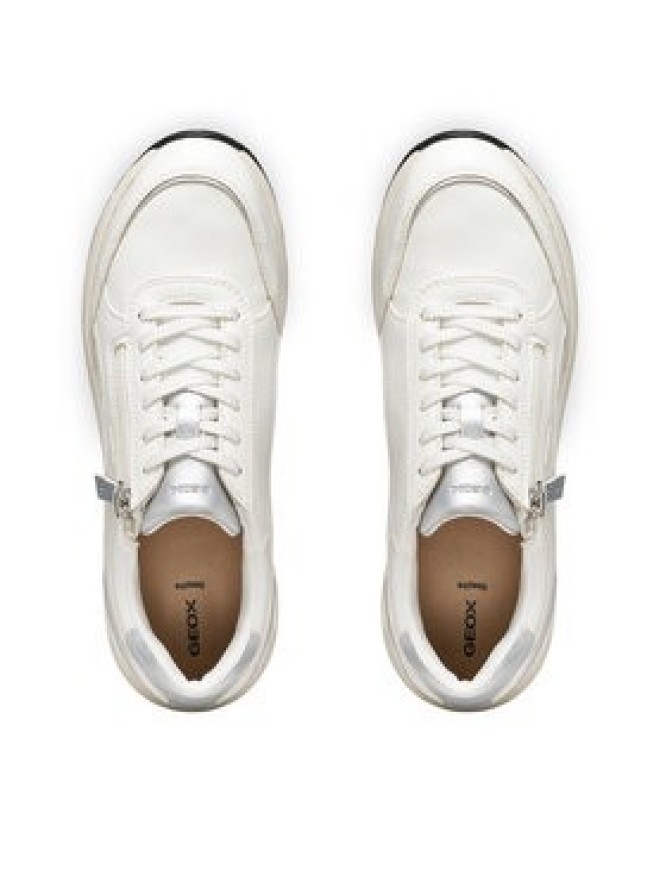 Geox Sneakersy D Bulmya D65NQB 05411 C1000 Biały
