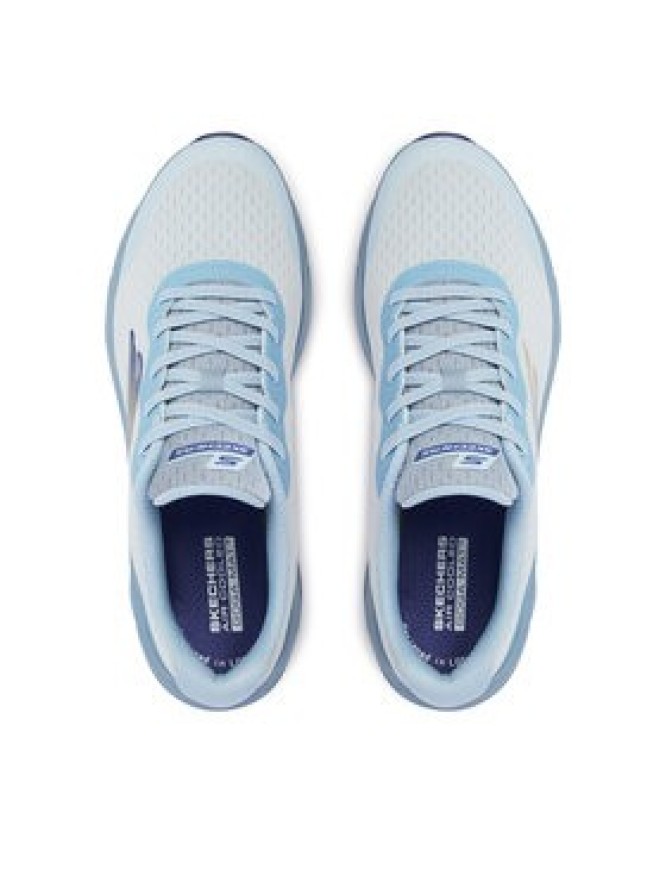 Skechers Sneakersy Glide Step Vortex 129826/LTBL Niebieski