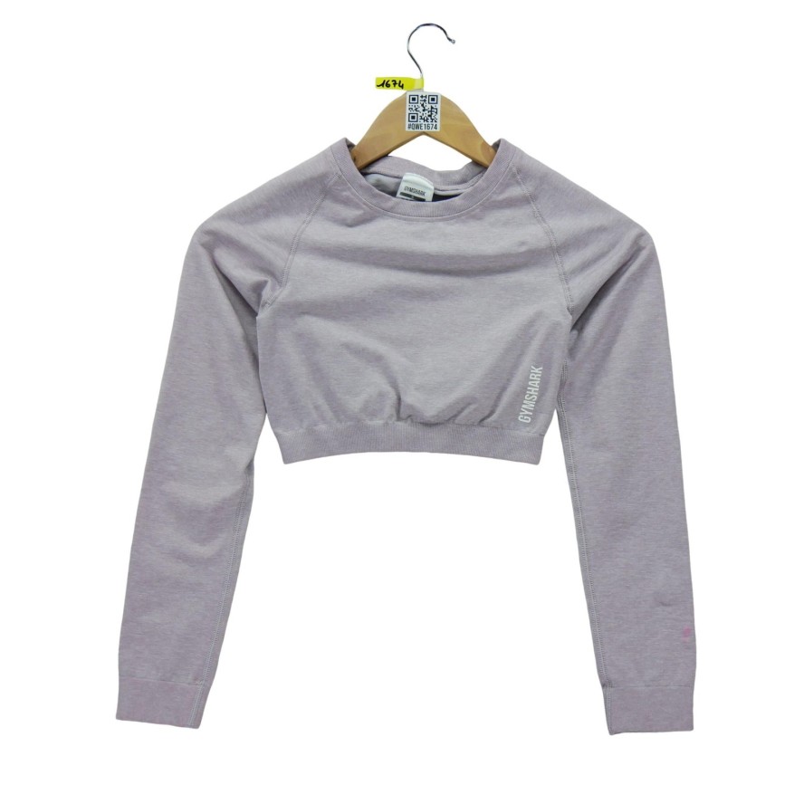 Second life - T-shirt Femme Fitness Yoga Crop Top - Stan dobry