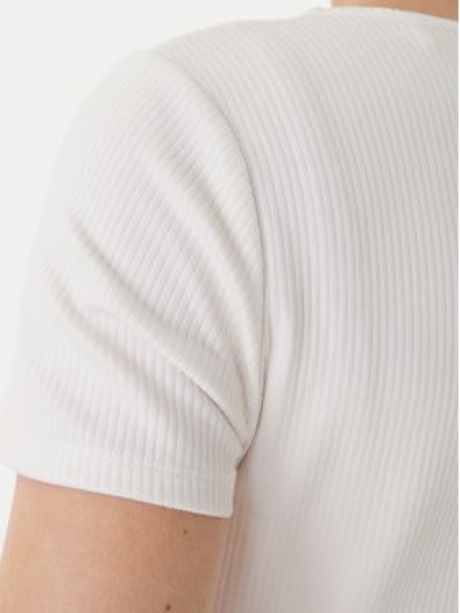 Guess T-Shirt GUESS x NORTH SAILS W6GP01 K2658 Écru Regular Fit