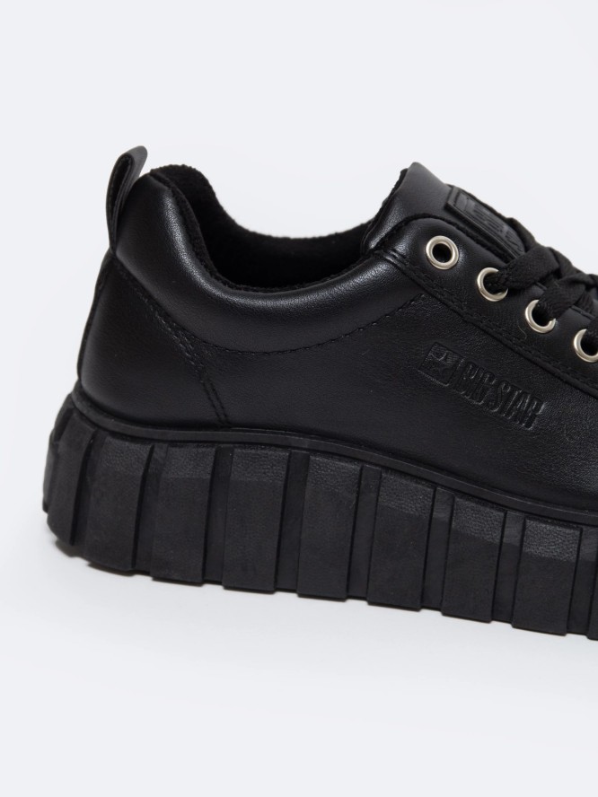 Sneakersy damskie czarne MM274617 906