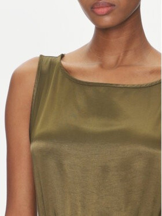 ViCOLO Sukienka wieczorowa TD0766 Khaki Regular Fit