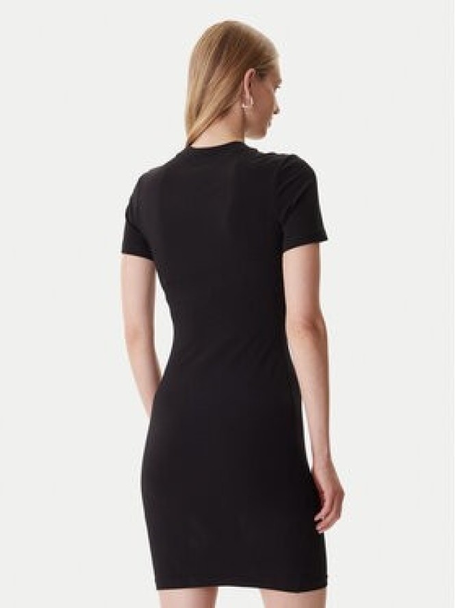 Versace Jeans Couture Sukienka codzienna 79HAOT00 CJ03T Czarny Slim Fit