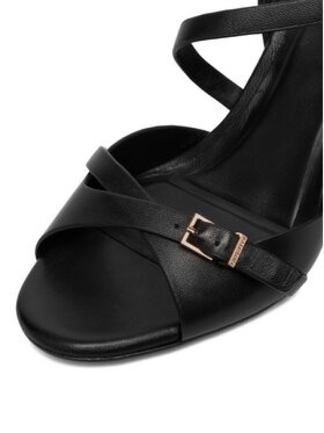 GINO ROSSI Sandały EO-GL15-986-1 Czarny