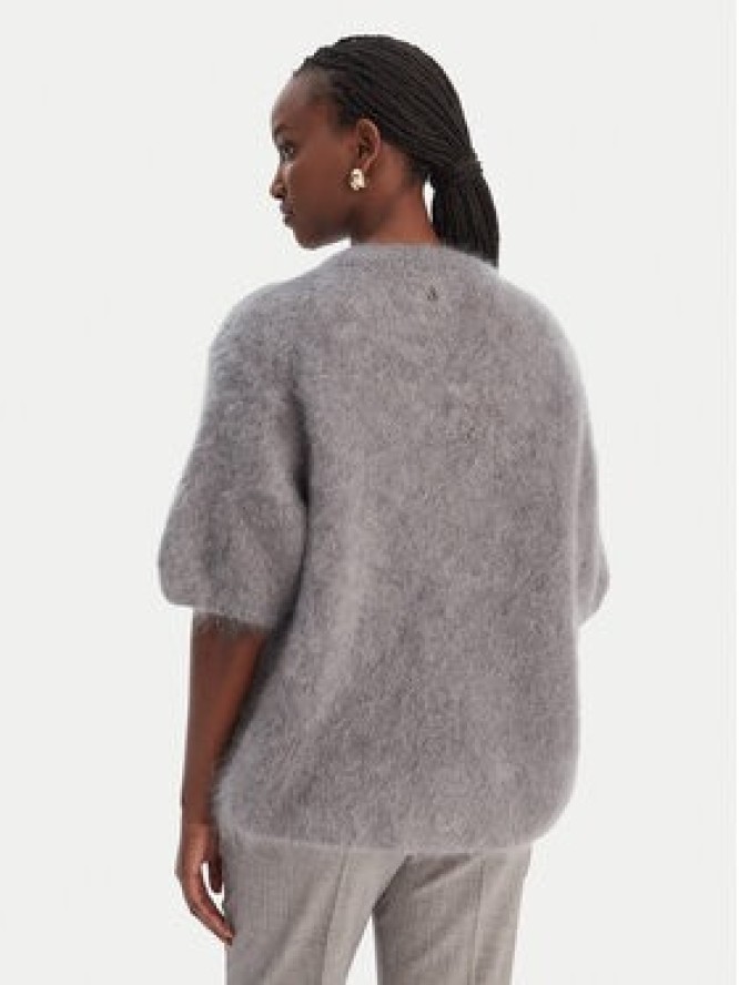 Dixie Sweter M277Y101A Szary Relaxed Fit