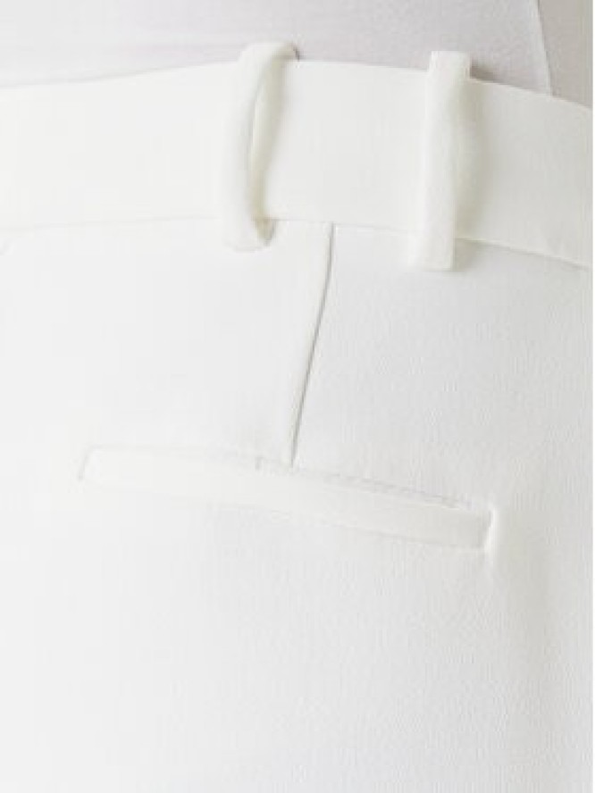 Morgan Spodnie materiałowe 251-PVAPLO Biały Loose Fit