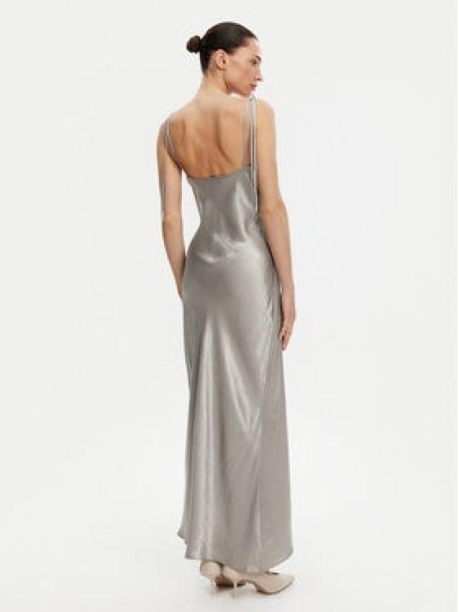 Herskind Sukienka wieczorowa Sanderson 5557196 Srebrny Regular Fit