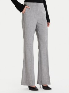 Maryley Spodnie materiałowe MARYLEY-25IB587 Szary Regular Fit