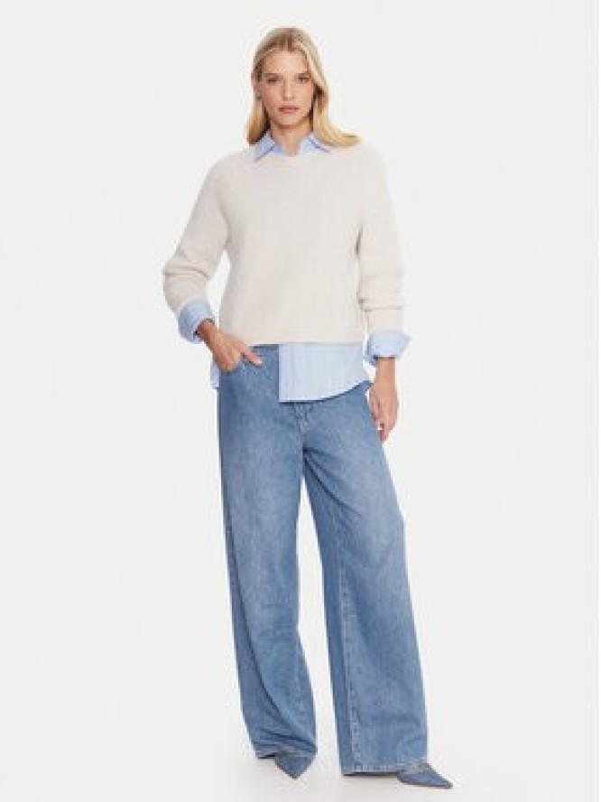 Marella Sweter Tania 2523366352 Écru Regular Fit