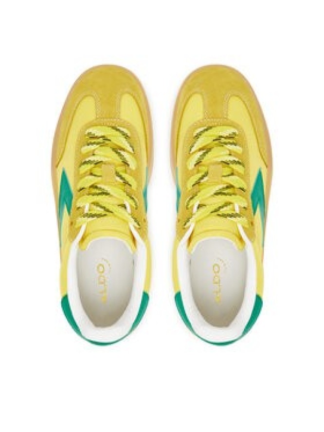 Aldo Sneakersy Retrostep 14002056 Żółty