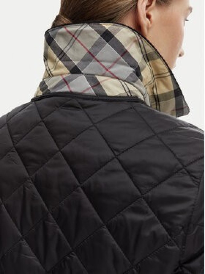 Barbour Kurtka przejściowa Deveron LQU1012BK91 Czarny Regular Fit