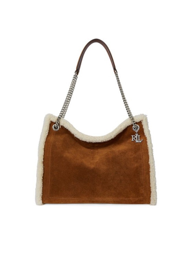 LAUREN RALPH LAUREN Torebka Large Bradley 431980180001 Brązowy