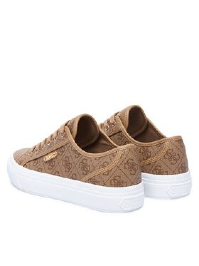 Guess Sneakersy FLTJ10 FAL12 Brązowy jasny