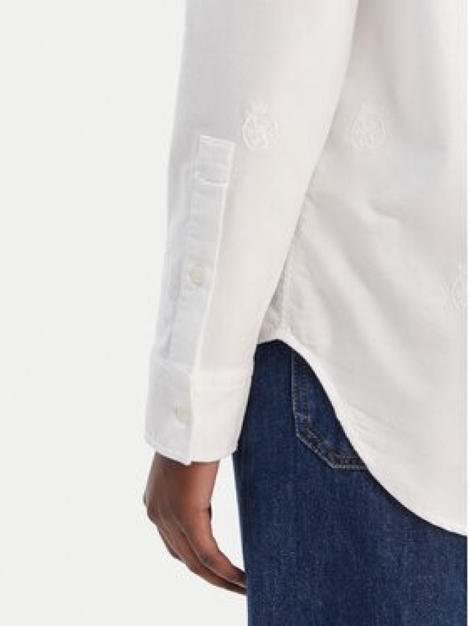 Tommy Hilfiger Koszula WW0WW49386 Biały Relaxed Fit