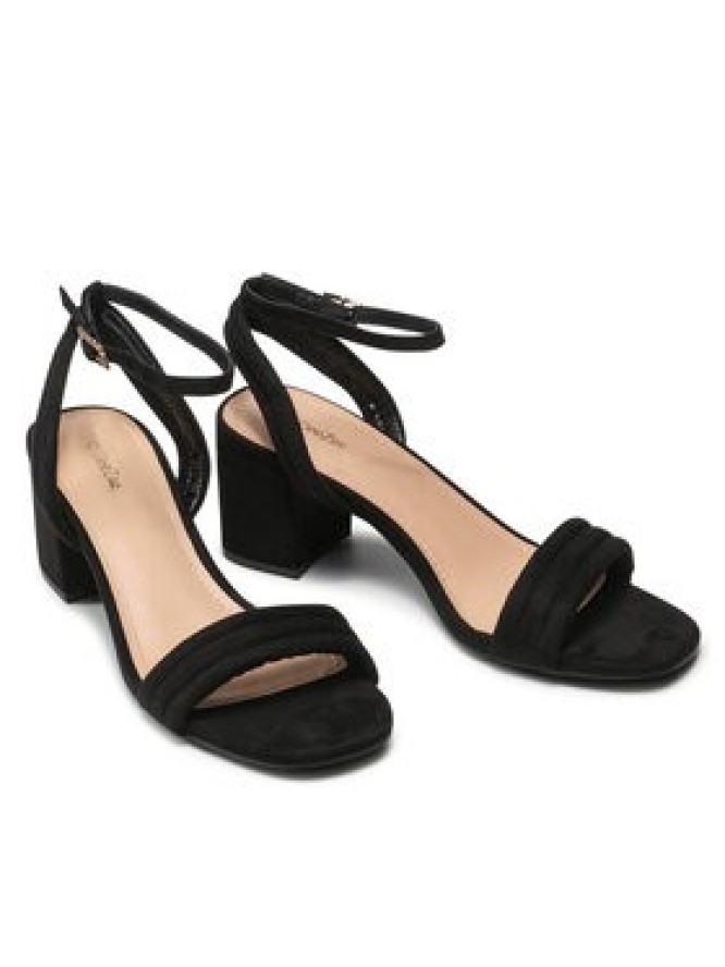 DeeZee Sandały LS5704-01 Czarny