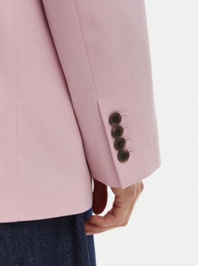 Tommy Hilfiger Marynarka WW0WW50784 Różowy Relaxed Fit