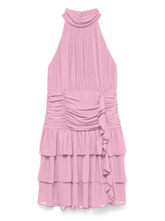 Vero Moda Sukienka koktajlowa Serena 10348178 Różowy Regular Fit