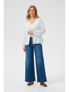 Kaffe Kardigan w kolorze białym rozmiar: XL