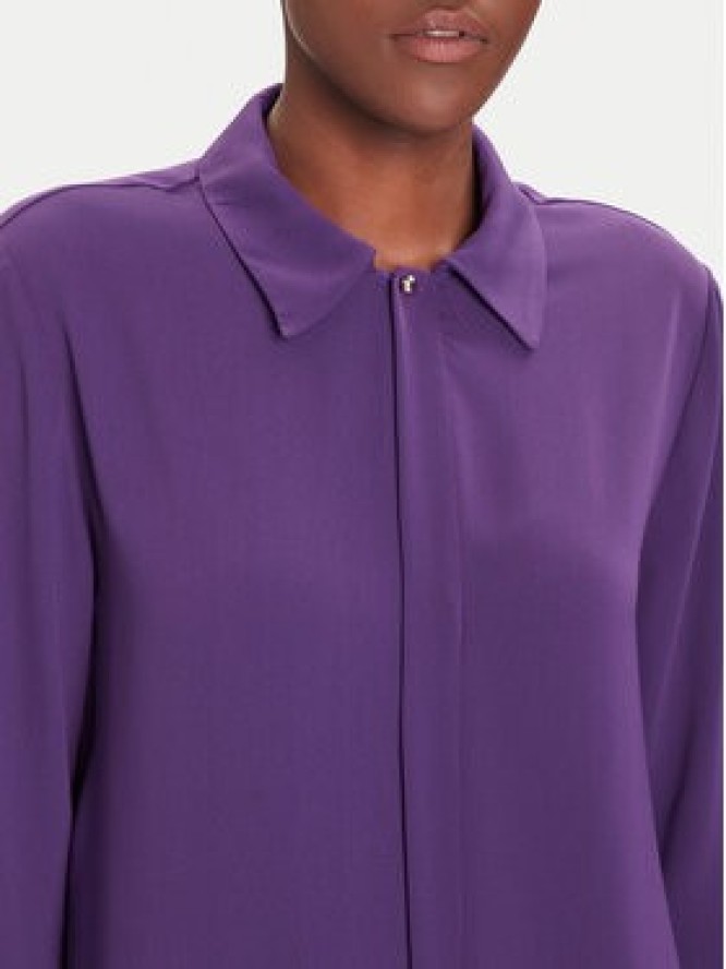 Liu Jo Koszula MF5147 T4241 Fioletowy Regular Fit