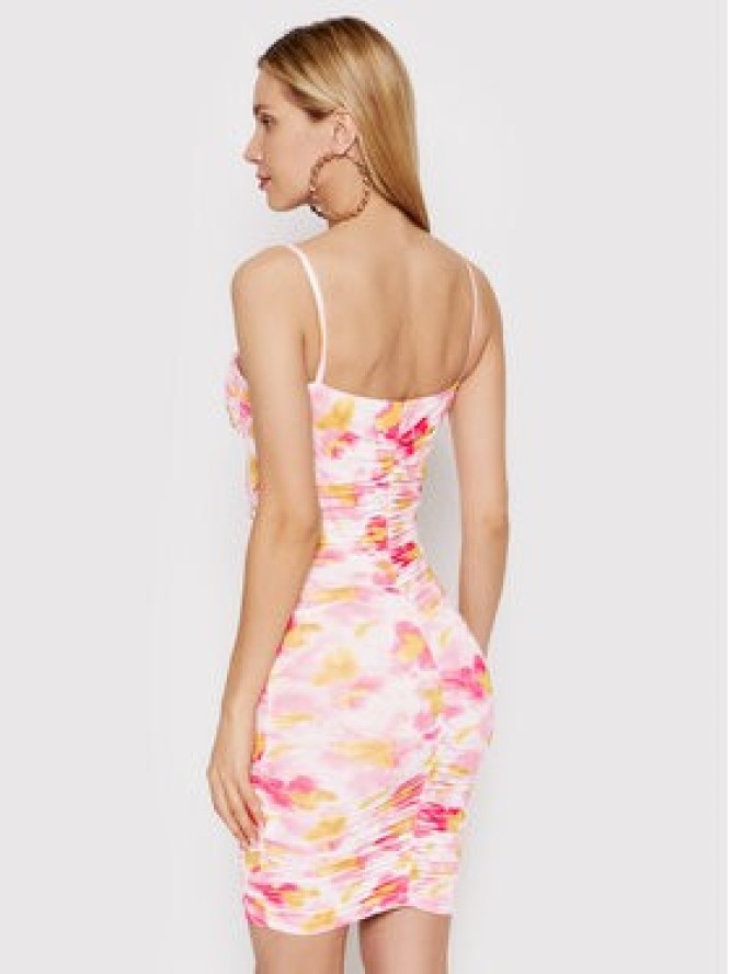 DeeZee Sukienka koktajlowa Sally ILF002 Kolorowy Slim Fit