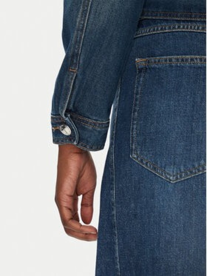 Morgan Kurtka jeansowa 251-VPIMI Niebieski Regular Fit