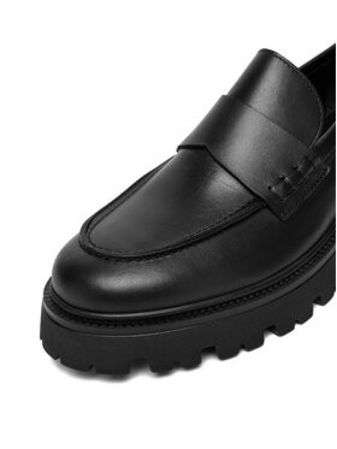 Badura Loafersy C-AYA-25050PBA Czarny