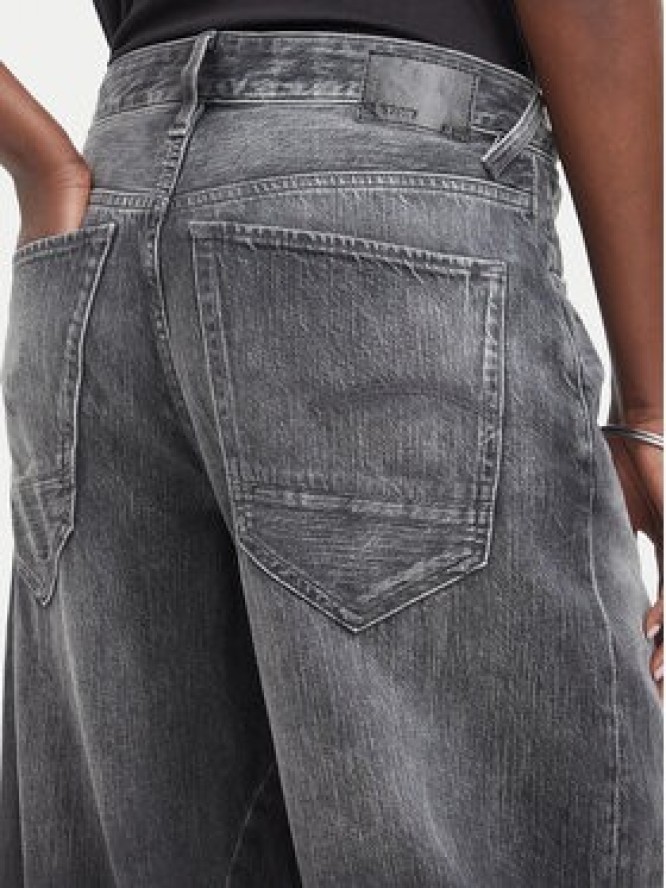 G-STAR Jeansy Barrel 3D D30623-D537 Szary Boyfriend Fit