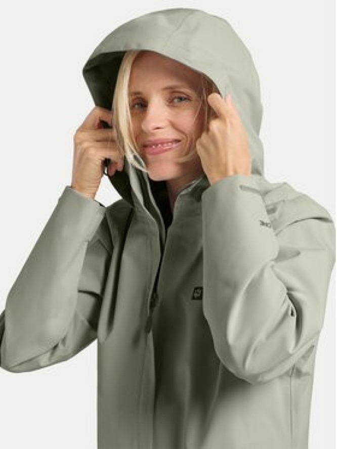 Jack Wolfskin Kurtka outdoor Trailtime 2l A63902 Zielony Regular Fit