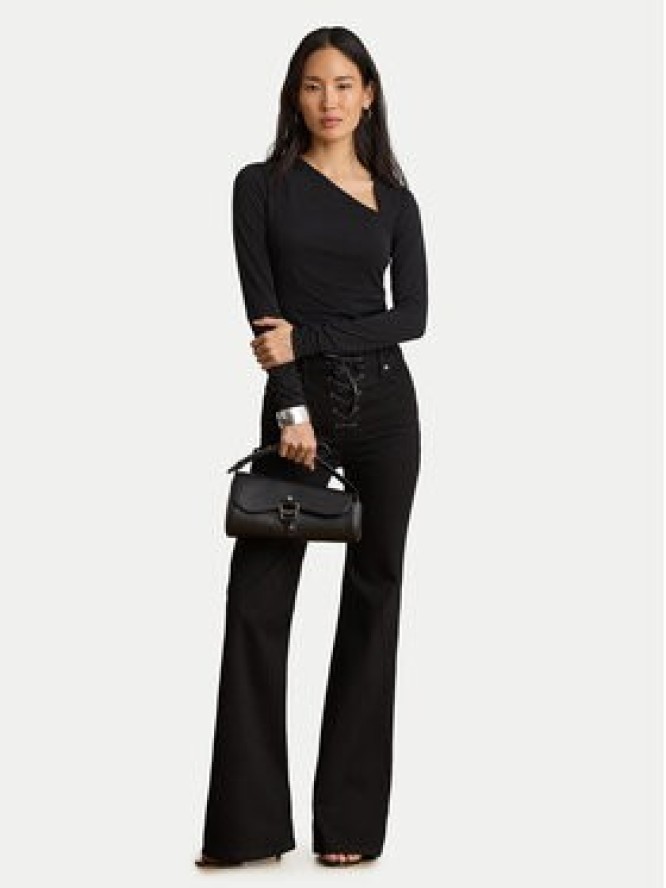 LAUREN RALPH LAUREN Bluzka 200P13936001 Czarny Regular Fit