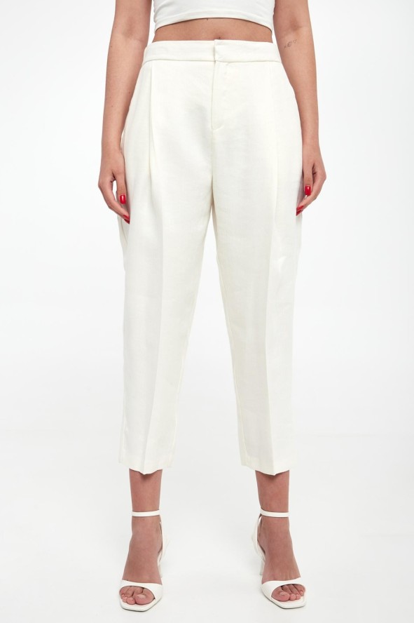 Spodnie damskie lniane ELISABETTA FRANCHI