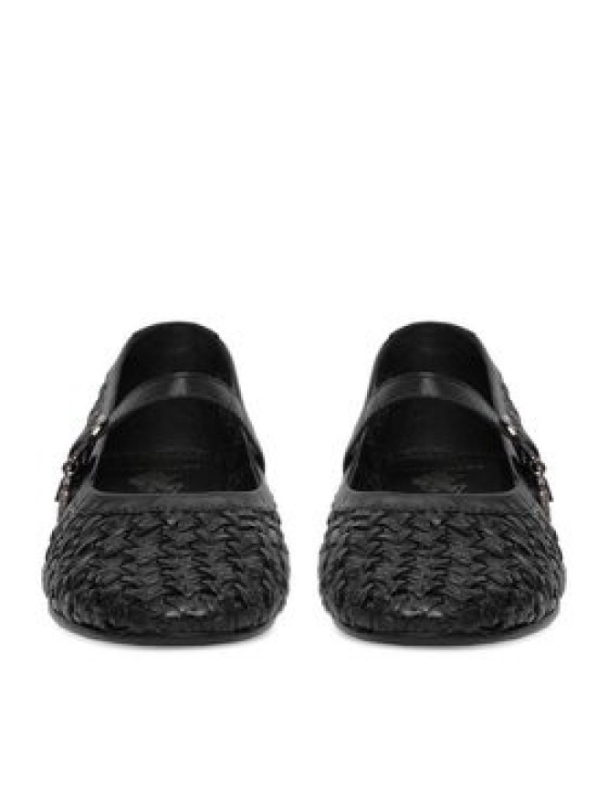 U.S. Polo Assn. Baleriny EO-LARISA001W/6L1 Czarny