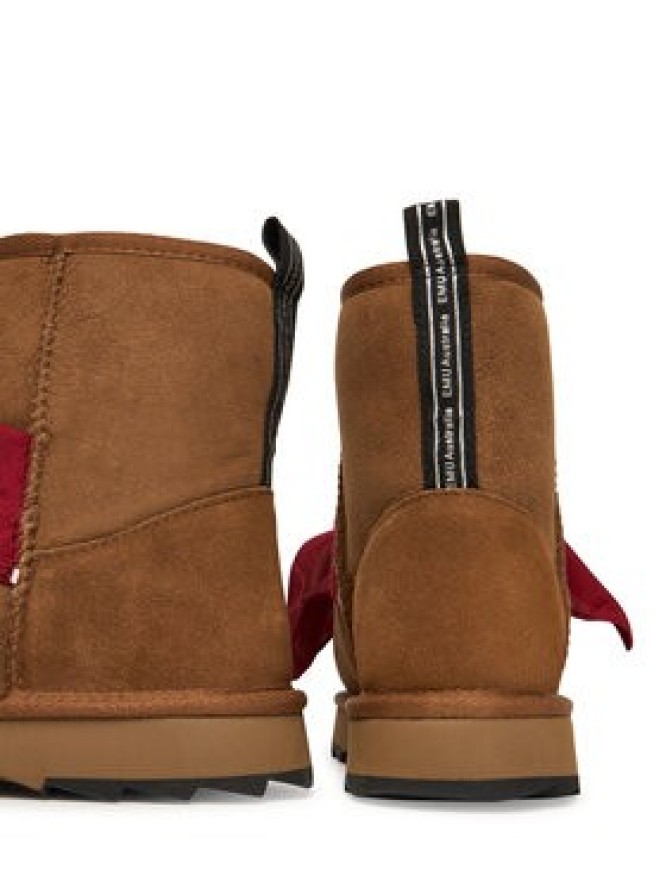 EMU Australia Śniegowce Sharky Mini Bandana W13199 Brązowy