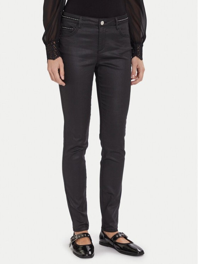 Morgan Jeansy 252-PALAO Czarny Slim Fit